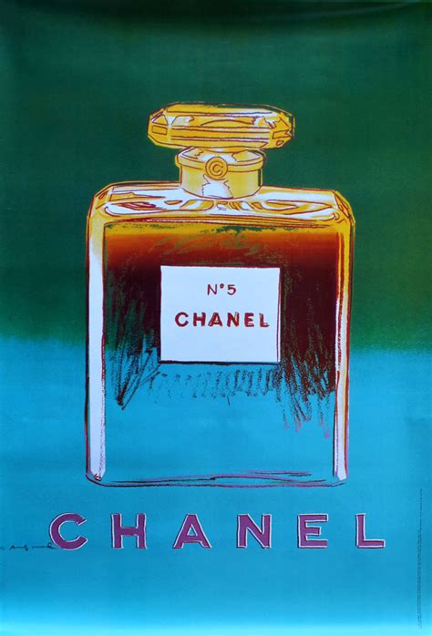 chanel no. 5 andy warhol|Andy Warhol perfume bottles.